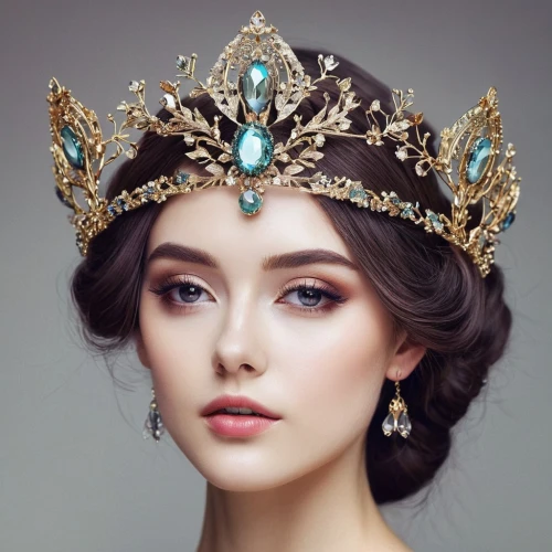 diadem,princess crown,gold foil crown,gold crown,headpiece,miss circassian,spring crown,imperial crown,queen crown,bridal accessory,crowned,royal crown,golden crown,bridal jewelry,summer crown,headdress,crown,tiara,swedish crown,crown render,Illustration,Realistic Fantasy,Realistic Fantasy 15