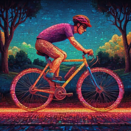 artistic cycling,cyclist,bicycle,cycling,bicycle lighting,bicycle jersey,racing bicycle,bicycling,cassette cycling,cyclists,bicycle clothing,bicycle racing,bicycle ride,woman bicycle,cyclo-cross bicycle,bicycles,road bicycle,biking,bicycle riding,road cycling,Conceptual Art,Fantasy,Fantasy 01