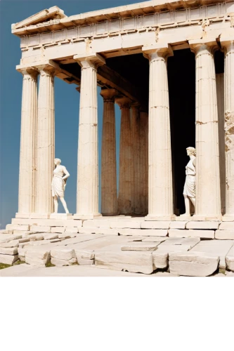 ancient greek temple,the parthenon,parthenon,greek temple,doric columns,acropolis,hellas,athenian,classical antiquity,house with caryatids,hellenic,athens,classical architecture,temple of hercules,three pillars,ancient roman architecture,temple of diana,temple of poseidon,greek mythology,caryatid,Art,Classical Oil Painting,Classical Oil Painting 12