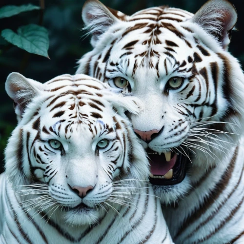 white tiger,white bengal tiger,tigers,exotic animals,blue tiger,asian tiger,big cats,diamond zebra,tigerle,wild animals,animal faces,tiger png,mirror image,lionesses,bengal tiger,cute animals,siberian tiger,felines,bengal,tropical animals,Photography,Artistic Photography,Artistic Photography 12