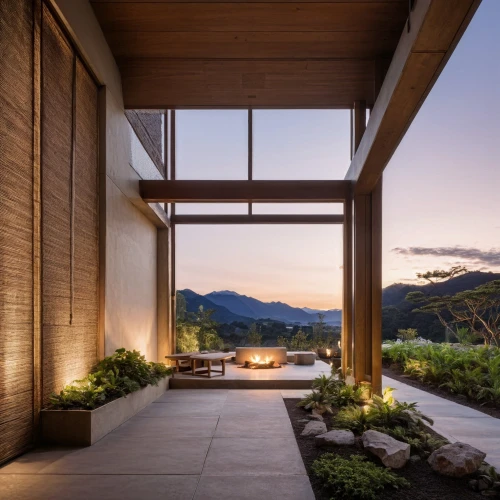 corten steel,landscape lighting,exposed concrete,roof landscape,modern architecture,archidaily,landscape design sydney,dunes house,californian white oak,napa valley,modern house,landscape designers sydney,mid century house,contemporary decor,concrete ceiling,mid century modern,house in the mountains,bamboo curtain,home landscape,interior modern design