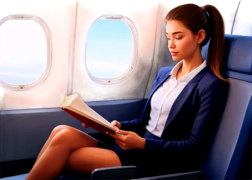 flight attendant,stewardess,airplane passenger,airline travel,airplane paper,travel insurance,window seat,aircraft cabin,aerospace manufacturer,air new zealand,travel woman,bussiness woman,china southern airlines,booking flights,girl sitting,woman sitting,boarding pass,air travel,concert flights,in seated position,Conceptual Art,Fantasy,Fantasy 19
