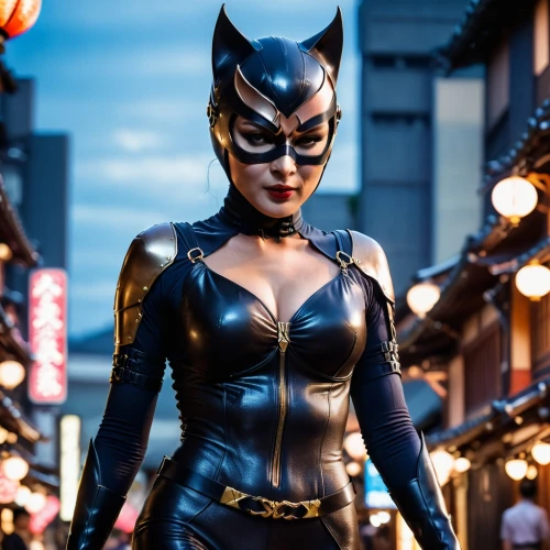 catwoman,black cat,halloween black cat,latex clothing,alley cat,latex,asian costume,cosplay image,halloween cat,feline look,bat,feline,queen of the night,femme fatale,cat ears,kat,masquerade,super heroine,huntress,panther,Photography,General,Cinematic