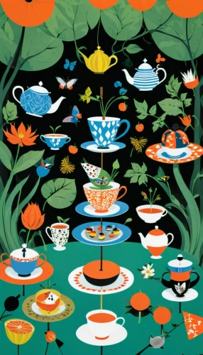 coffee tea illustration,tea service,tea party collection,tea cups,tea party,teacup,tea set,tea cup,tea pot,teapots,teacup arrangement,tea card,cup and saucer,tea time,teatime,chinese teacup,tea art,british tea,tea party cat,a cup of tea,Illustration,Vector,Vector 13