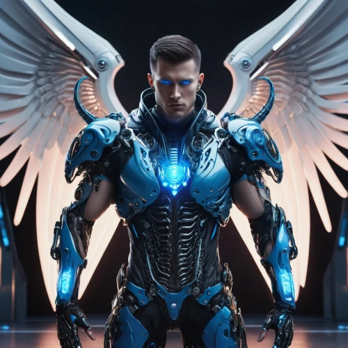archangel,the archangel,cyborg,guardian angel,falcon,business angel,argus,garuda,dark angel,war machine,daemon,nova,alien warrior,armor,electro,griffin,humanoid,blue buzzard,zero,helios,Conceptual Art,Sci-Fi,Sci-Fi 03
