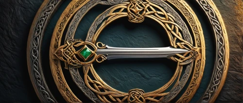 caerula,door key,mod ornaments,door handle,dagger,house key,escutcheon,excalibur,golden ring,metallic door,solo ring,copper frame,skeleton key,iron door,awesome arrow,shield,clover frame,keyhole,frame ornaments,door,Conceptual Art,Sci-Fi,Sci-Fi 22