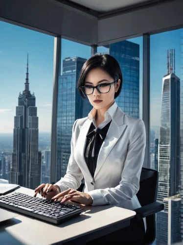 women in technology,blur office background,white-collar worker,girl at the computer,night administrator,place of work women,administrator,office worker,business women,bussiness woman,computer business,business woman,switchboard operator,businesswoman,modern office,nine-to-five job,stock exchange broker,office automation,secretary,network administrator,Illustration,Realistic Fantasy,Realistic Fantasy 46