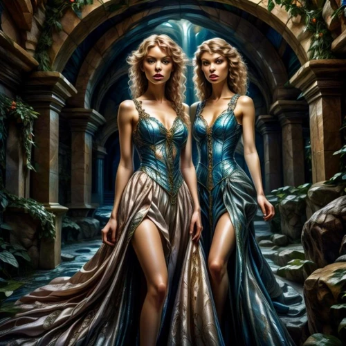 celtic woman,fantasy picture,fantasy art,blue enchantress,fairies,angels of the apocalypse,tour to the sirens,druids,the three graces,faery,greek mythology,mirror image,elves,witches,secret garden of venus,mirror of souls,faerie,vintage fairies,mermaids,heroic fantasy