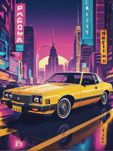 ford granada,toyota ae85,80s,pontiac ventura,retro car,80's design,e31,chevrolet opala,oldsmobile toronado,buick regal,retro background,retro automobile,jaguar xjs,cadillac eldorado,station wagon-station wagon,porsche 924,volkswagen scirocco,pontiac,amc eagle,1980's,Illustration,Abstract Fantasy,Abstract Fantasy 10