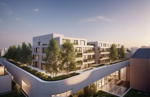 appartment building,new housing development,sky apartment,apartments,apartment building,block balcony,eco-construction,mixed-use,residential,apartment block,modern architecture,housebuilding,kirrarchitecture,knokke,apartment complex,residential tower,stuttgart asemwald,dessau,residential building,exzenterhaus,Photography,General,Realistic