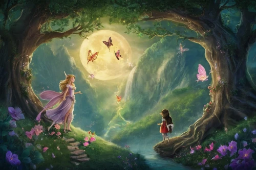 fairy world,fairy forest,fairies aloft,children's fairy tale,fairies,fairy tale,a fairy tale,fairy village,fantasy picture,fairytales,enchanted forest,fairy tales,faery,fairytale,faerie,wonderland,alice in wonderland,fae,fairy tale character,enchanted,Illustration,Realistic Fantasy,Realistic Fantasy 02