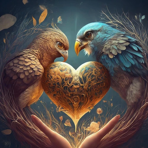 birds with heart,bird couple,love birds,for lovebirds,love bird,i love birds,birds love,lovebirds,eagle illustration,two hearts,couple boy and girl owl,lovebird,freedom from the heart,couple macaw,a heart for animals,winged heart,parrot couple,painted hearts,heart background,true love symbol