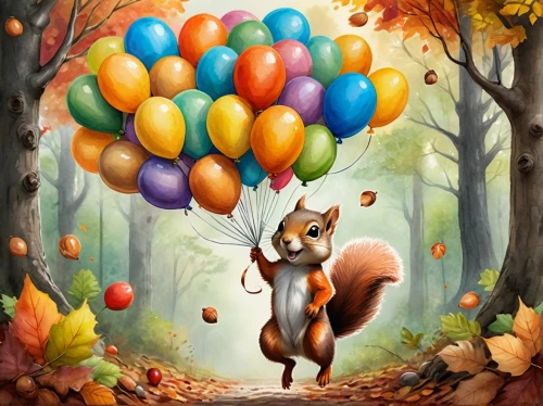 autumn background,autumn theme,fall animals,autumn cupcake,autumn icon,autumn decoration,seasonal autumn decoration,autumn round,acorns,autumn walk,colorful balloons,autumn day,squirell,conker tree,animal balloons,autumn forest,autumn decor,thanksgiving background,autumn colouring,balloon trip,Photography,General,Natural