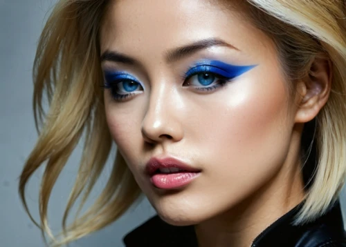 eyes makeup,teal blue asia,airbrushed,realdoll,blue peacock,azerbaijan azn,wing blue color,blue color,neon makeup,color blue,make-up,cobalt blue,make up,ojos azules,retouching,electric blue,makeup artist,eye shadow,inner mongolian beauty,eurasian