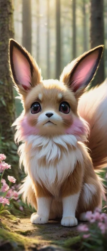 fennec,cute fox,child fox,adorable fox,fennec fox,pomeranian,little fox,knuffig,long hair chihuahua,a fox,garden-fox tail,corgi,blossom kitten,welschcorgi,cute cartoon character,fox,sand fox,fluff,kawaii animals,forest animal,Illustration,Paper based,Paper Based 29