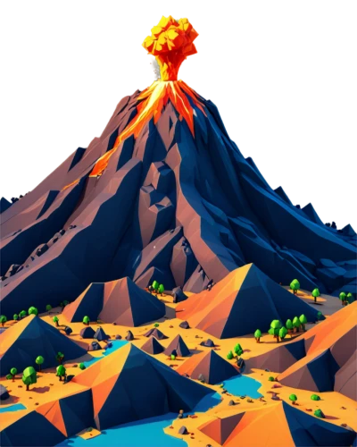 volcano,shield volcano,volcanoes,lava dome,stratovolcano,fire mountain,volcanic,volcanos,volcanic field,active volcano,the volcano,volcanic landscape,krafla volcano,volcanism,volcano area,volcanic activity,the volcanic cone,volcanic eruption,gorely volcano,lava,Unique,3D,Low Poly