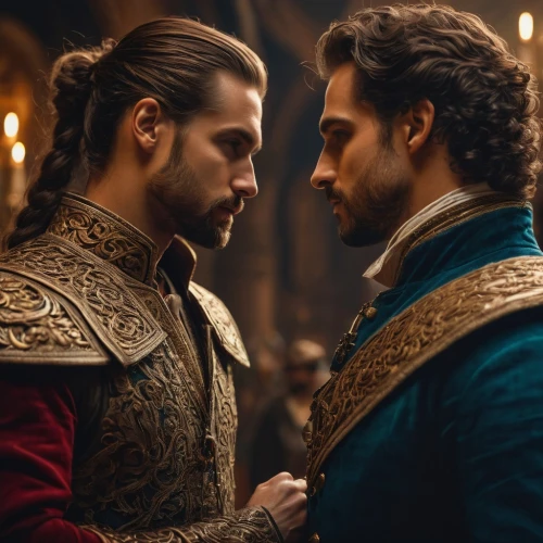 husbands,musketeers,kings,holy three kings,three kings,throughout the game of love,camelot,musketeer,married couple,grooms,monarchy,prince of wales,gay love,wise men,holy 3 kings,the men,the crown,royalty,vilgalys and moncalvo,a fairy tale,Photography,General,Fantasy