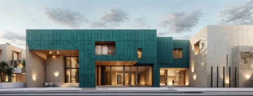 cubic house,modern house,modern architecture,3d rendering,eco-construction,new housing development,qasr al watan,residential house,glass facade,arq,dunes house,cube stilt houses,render,facade panels,residential,archidaily,khobar,contemporary,cube house,build by mirza golam pir