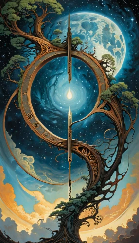time spiral,armillary sphere,celtic tree,sundial,tree of life,wind rose,flow of time,equilibrium,fantasy art,stargate,sun dial,pendulum,alchemy,triquetra,horn of amaltheia,spire,fantasy picture,the mystical path,the order of the fields,scythe,Illustration,Black and White,Black and White 01