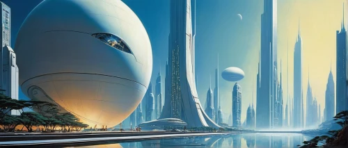 futuristic landscape,futuristic architecture,futuristic,futuristic art museum,sci fiction illustration,sci-fi,sci - fi,sci fi,scifi,alien world,utopian,alien planet,sky space concept,valerian,fantasy city,science fiction,colony,science-fiction,metropolis,spheres,Conceptual Art,Sci-Fi,Sci-Fi 19