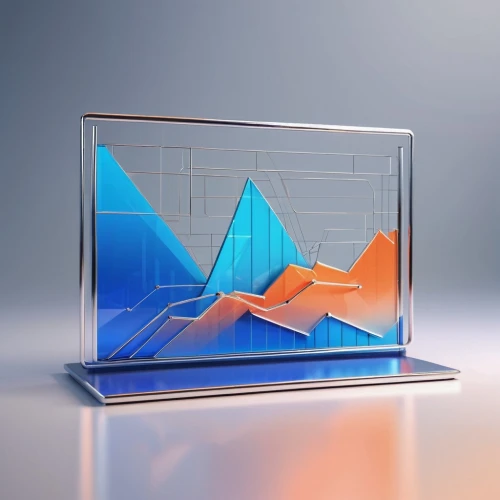 flat panel display,computer monitor,growth icon,bar charts,colorful glass,cube surface,data analytics,bar graph,glass series,computer graphics,bar chart,powerglass,graphs,temperature display,computer art,plexiglass,monitor,computer screen,excel,windows logo,Unique,3D,Low Poly