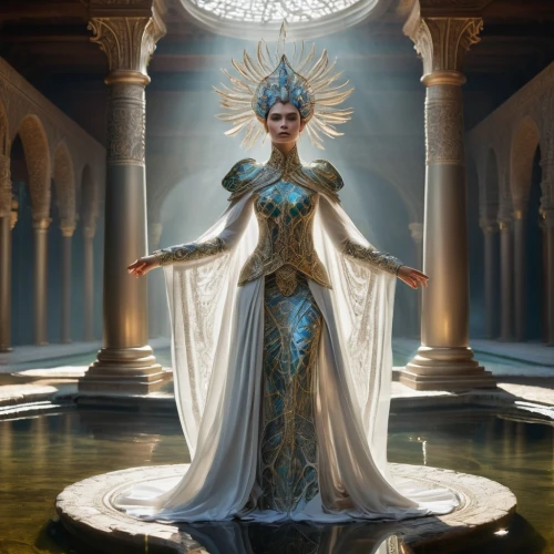sorceress,priestess,fantasy art,fantasy picture,blue enchantress,the snow queen,the enchantress,ice queen,fantasy portrait,fantasy woman,fantasia,merfolk,celtic queen,elven,goddess of justice,fairy queen,heroic fantasy,queen of the night,elsa,cinderella,Photography,Fashion Photography,Fashion Photography 01