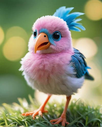 cute parakeet,pink robin,beautiful bird,puffed up,twitter bird,exotic bird,fluffed up,colorful birds,plumed-pigeon,laughing bird,angry bird,lilac breasted roller,i love birds,asian bird,bird photography,nature bird,lilac-breasted roller,bird png,beautiful parakeet,wild bird,Illustration,American Style,American Style 03