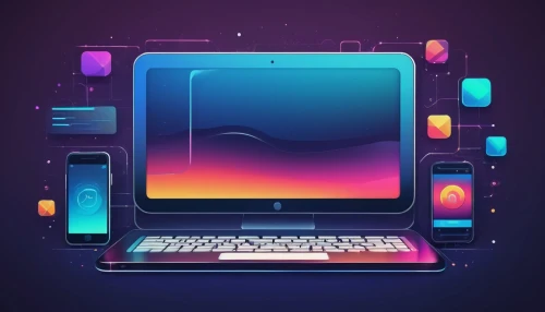 computer icon,dribbble icon,laptop screen,colorful foil background,desktop computer,mobile video game vector background,computer graphics,computer art,gradient effect,flat design,computer screen,laptop,vector illustration,computer program,computer case,dribbble,colorful background,background vector,computer,vector graphic,Conceptual Art,Sci-Fi,Sci-Fi 01