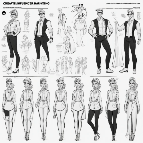costume design,women's clothing,ladies clothes,fashion vector,women clothes,male poses for drawing,proportions,fashion design,sewing pattern girls,nurse uniform,white-collar worker,stewardess,character animation,menswear for women,fashion illustration,women fashion,woman in menswear,comic character,stand models,advertising figure,Unique,Design,Character Design