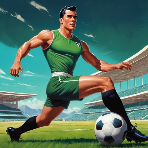 ronaldo,soccer player,soccer world cup 1954,international rules football,football player,footballer,cristiano,australian rules football,sportsman,gaelic football,sports hero fella,game illustration,soccer kick,fifa 2018,soccer-specific stadium,soccer,futebol de salão,rugby player,athletic,world cup,Illustration,Retro,Retro 12