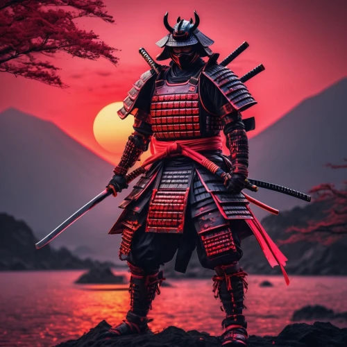 samurai,samurai fighter,samurai sword,shinobi,goki,rising sun,lone warrior,red sun,kenjutsu,fantasy warrior,sōjutsu,warlord,japanese martial arts,katana,warrior,hijiki,kendo,swordsman,armored,the warrior,Conceptual Art,Fantasy,Fantasy 01