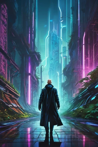 cyberpunk,sci fiction illustration,cg artwork,dystopian,metropolis,matrix,dystopia,transistor,fantasy city,futuristic,would a background,cityscape,electro,the wanderer,cyber,sentinel,wanderer,futuristic landscape,game illustration,sigma,Unique,Design,Logo Design