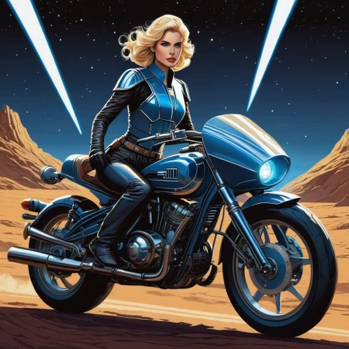 sci fiction illustration,motorcycle,motorbike,motorcycle racer,motorcycling,bullet ride,motorcycle drag racing,harley-davidson,motorcyclist,motorcycles,harley,heavy motorcycle,motorcycle helmet,motorella,harley davidson,motor-bike,biker,ride,valerian,birds of prey-night,Illustration,Realistic Fantasy,Realistic Fantasy 25