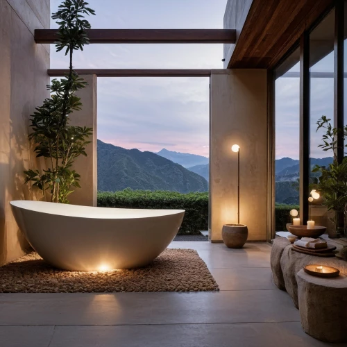 luxury bathroom,bathtub accessory,bathtub,modern minimalist bathroom,landscape lighting,flower bowl,tibetan bowl,fire bowl,tibetan bowls,zen garden,wash basin,singing bowl massage,tub,white bowl,washbasin,spa water fountain,singingbowls,stone lamp,stone sink,japan's three great night views