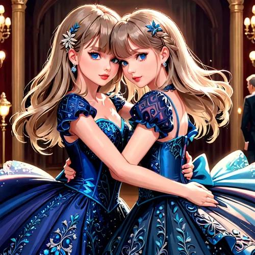 princesses,two girls,fashion dolls,fairies,joint dolls,princess' earring,christmas dolls,dolls,fairy tale icons,fairytale characters,cinderella,porcelain dolls,prince and princess,butterfly dolls,silver wedding,fairy tale character,designer dolls,edit icon,beautiful photo girls,duet,Anime,Anime,General