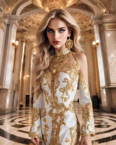 versace,gold filigree,ornate,marble palace,elegance,gold lacquer,gold color,gold colored,elegant,hallia venezia,gold leaf,golden color,gold plated,sofia,embellished,yellow-gold,blossom gold foil,royal,gold stucco frame,cream and gold foil,Photography,Realistic