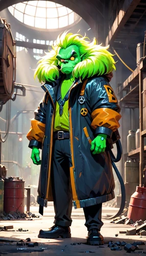 scrap dealer,ogre,minion hulk,shopkeeper,engineer,ork,fenek,avenger hulk hero,male character,warehouseman,fuel-bowser,high-visibility clothing,janitor,leonardo,mechanic,construction worker,dwarf sundheim,vendor,cg artwork,stevedore,Anime,Anime,Cartoon