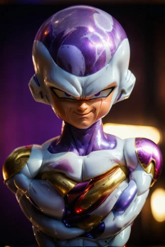 cosmetic,stylized macaron,violet head elf,shallot,3d render,3d model,malva,3d rendered,cancer icon,alien warrior,vegeta,monsoon banner,purple skin,sigma,edit icon,rupee,game character,game figure,twitch icon,extraterrestrial,Photography,General,Cinematic