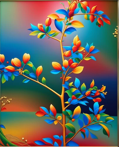 colorful tree of life,flower painting,colorful leaves,flowers png,spring leaf background,glass painting,colorful foil background,colored leaves,colorful background,flourishing tree,floral composition,fruit tree,orange tree,painted tree,background colorful,flower background,floral greeting card,tangerine tree,floral background,flower tree,Photography,General,Realistic