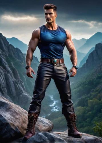male character,brawny,avenger hulk hero,vax figure,god of thunder,statue of hercules,3d figure,digital compositing,actionfigure,balanced boulder,monsoon banner,action figure,the spirit of the mountains,muscular build,muscular,steel man,muscle icon,muscle man,mountain guide,marvel figurine,Illustration,Realistic Fantasy,Realistic Fantasy 20
