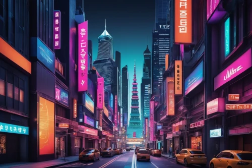 shinjuku,tokyo city,hong kong,shanghai,colorful city,tokyo,taipei,cityscape,neon arrows,city at night,evening city,city lights,neon lights,fantasy city,kowloon,city highway,city,cyberpunk,dusk background,world digital painting,Unique,Paper Cuts,Paper Cuts 03