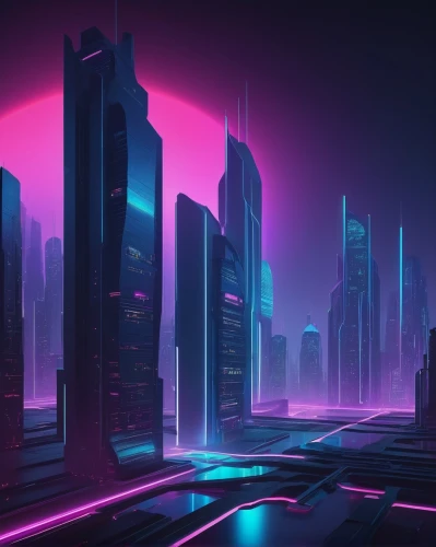 futuristic landscape,cyberpunk,cityscape,futuristic,80's design,metropolis,neon arrows,fantasy city,colorful city,cyberspace,dystopian,cyber,80s,dystopia,scifi,vapor,ultraviolet,city skyline,vast,cities,Art,Classical Oil Painting,Classical Oil Painting 26