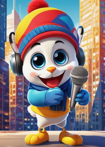 pororo the little penguin,cute cartoon character,cute cartoon image,pubg mascot,doraemon,olaf,mascot,sing,baby-penguin,the mascot,cartoon character,singing,young penguin,rapper,penguin baby,singer,cartoon cat,animated cartoon,knuffig,children's background,Conceptual Art,Daily,Daily 24