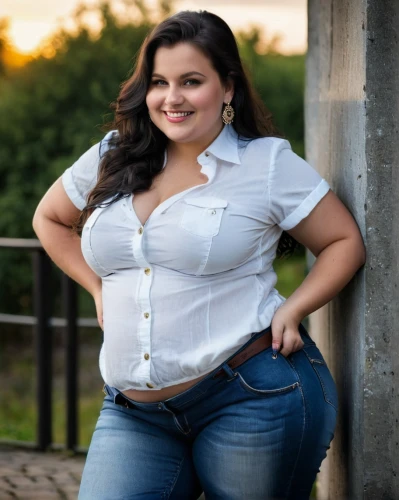 plus-size model,social,plus-size,gordita,17-50,adelita,female model,plus-sized,in a shirt,keto,goura victoria,rosa bonita,white shirt,rhonda rauzi,mexican,fatayer,soprano,high jeans,catarina,cotton top,Photography,General,Natural