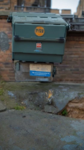 spam mail box,waste container,bin,courier box,ammunition box,garbage can,bushbox,mailman,lego trailer,garbage lot,recycling bin,trash can,recycle bin,mail box,waste bins,snipey,mail attachment,stacked containers,package delivery,waste containment,Photography,General,Cinematic