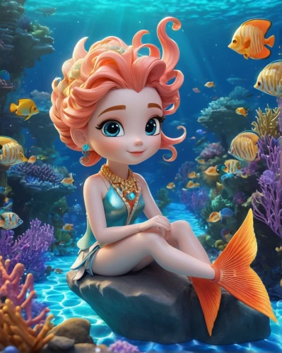 underwater background,mermaid background,little mermaid,under sea,under the sea,ariel,nemo,underwater world,mermaid,sea-life,tiana,cg artwork,mermaid vectors,cute cartoon character,moana,the sea maid,lilo,pixie-bob,anemone of the seas,believe in mermaids,Unique,3D,3D Character