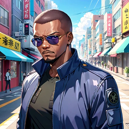 officer,gangstar,cg artwork,everett,policeman,blade,police officer,game illustration,traffic cop,hk,anime japanese clothing,sanya,shinjuku,gangneoung,black businessman,guilinggao,portrait background,osaka,hong,african businessman,Anime,Anime,Realistic