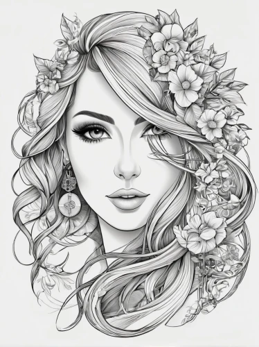 flower line art,rose flower illustration,coloring page,line art wreath,floral wreath,white floral background,beautiful girl with flowers,gardenia,girl in flowers,line-art,eyes line art,boho art,fashion vector,flower illustrative,line art,white rose snow queen,rose flower drawing,coloring pages,fantasy portrait,flowers png,Conceptual Art,Daily,Daily 13