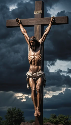jesus christ and the cross,jesus on the cross,crucifix,jesus cross,the crucifixion,the cross,jesus figure,wooden cross,christian,statue jesus,way of the cross,calvary,good friday,holy cross,jesus,son of god,cross,christianity,christ feast,benediction of god the father,Photography,General,Realistic