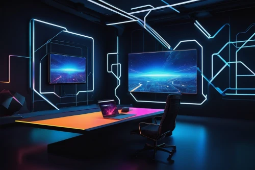 computer room,blur office background,working space,neon human resources,creative office,monitor wall,computer desk,3d background,computer workstation,conference room,fractal design,meeting room,sci fi surgery room,modern office,study room,cinema 4d,game room,ufo interior,monitors,work space,Photography,Artistic Photography,Artistic Photography 10